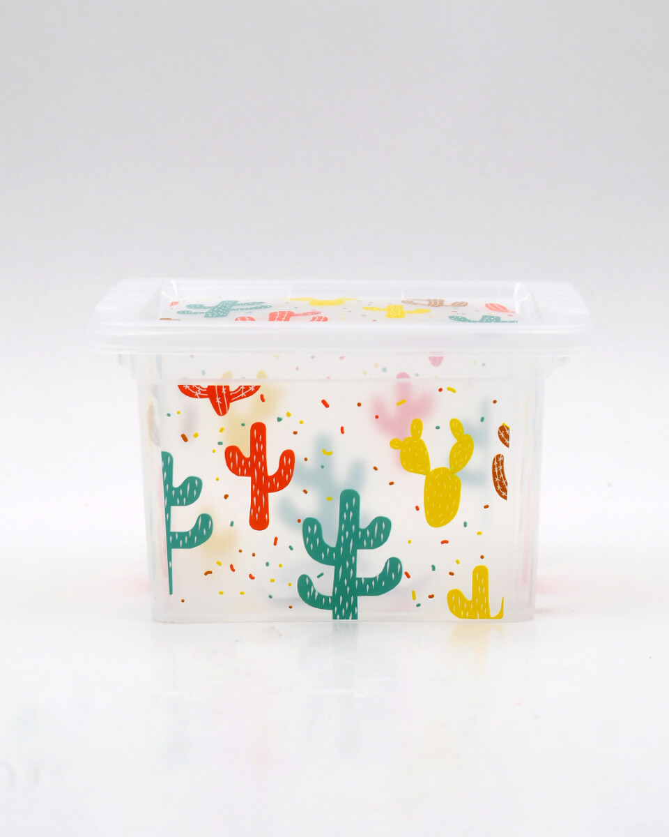 Caja decorativa de moda reutilizable con tapa, caja de