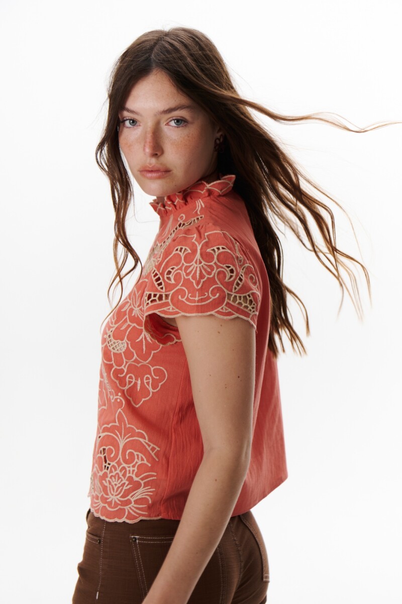 BLUSA AMELIA CORAL