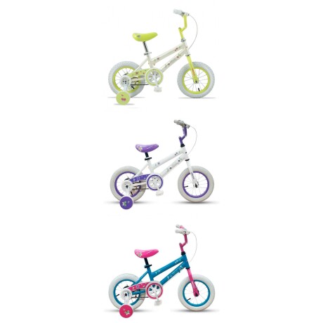 Bicicleta Baccio Mystic rodado 12 Crema