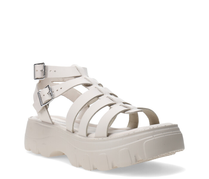 Sandalia franciscana Offwhite