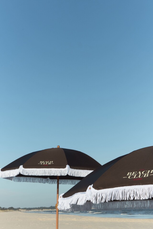 Sombrilla The Beach Club chocolate