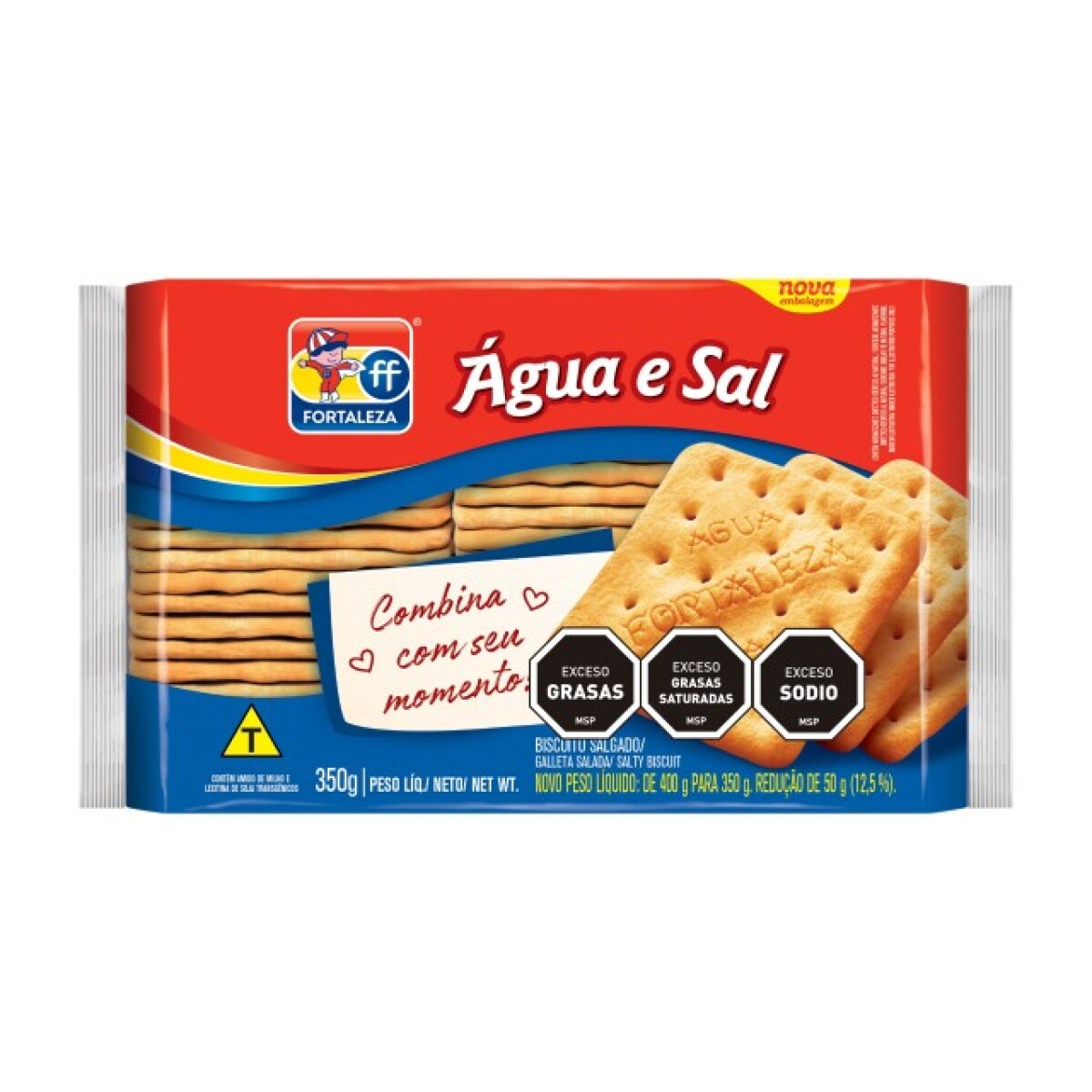 Galleta Fortaleza x 3 - Agua y Sal 