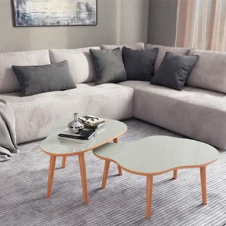 Set 2 Mesas Centro Orgánica SM-GB Set 2 Mesas Centro Orgánica SM-GB