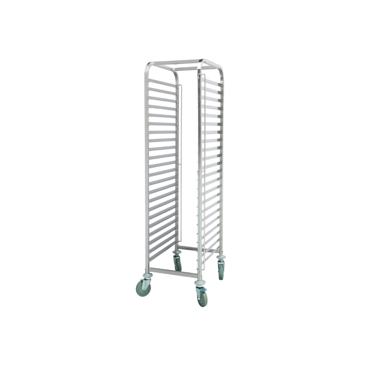 Carro Gavillar 20 Bandejas 60 x 40 cm de Acero Inoxidable 176 x 46 x 61 cm 