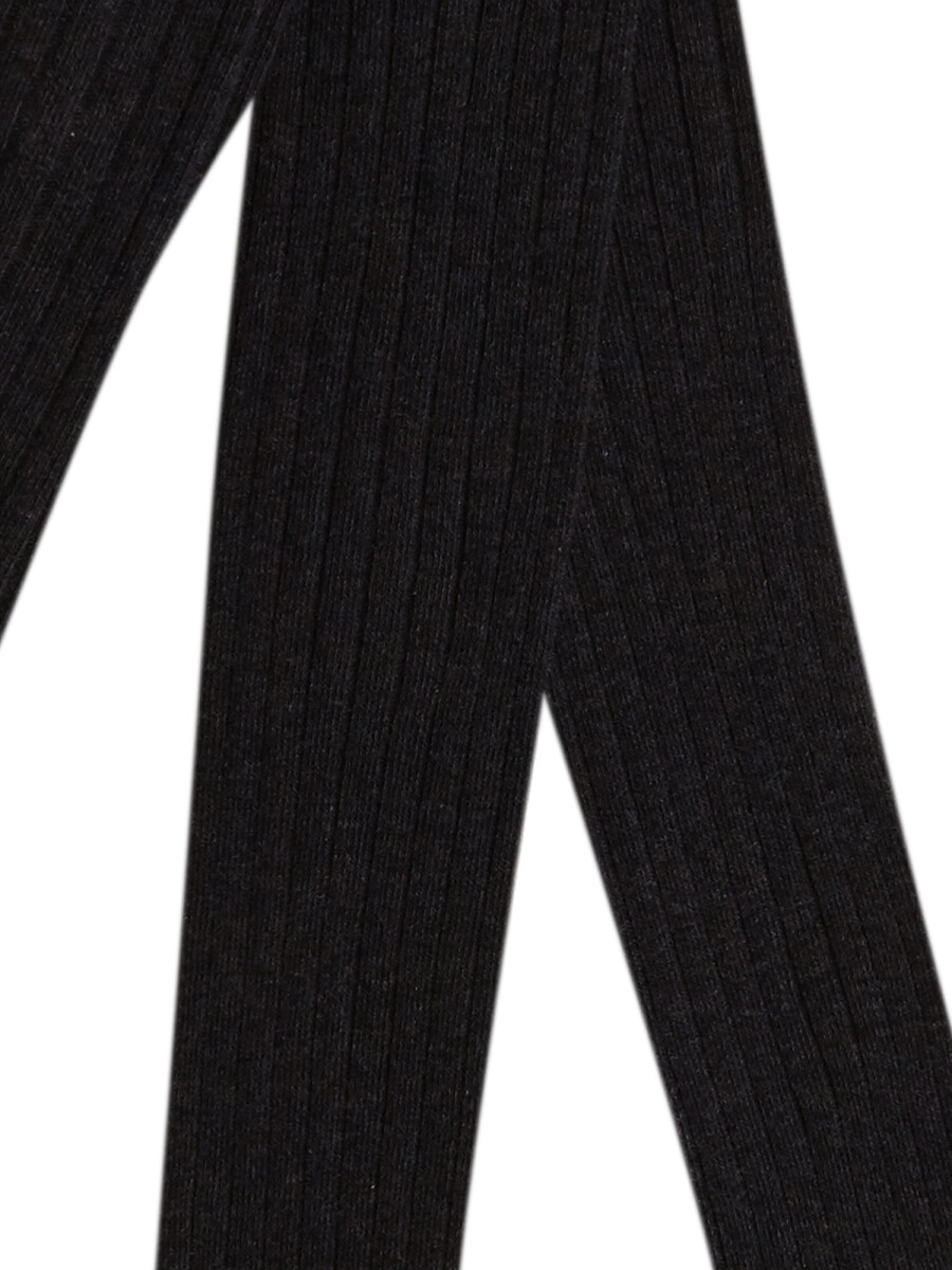 Leotardos Basicos Gris Oscuro Melange