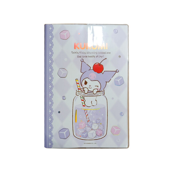 Cuaderno sanrio A5 Kuromi