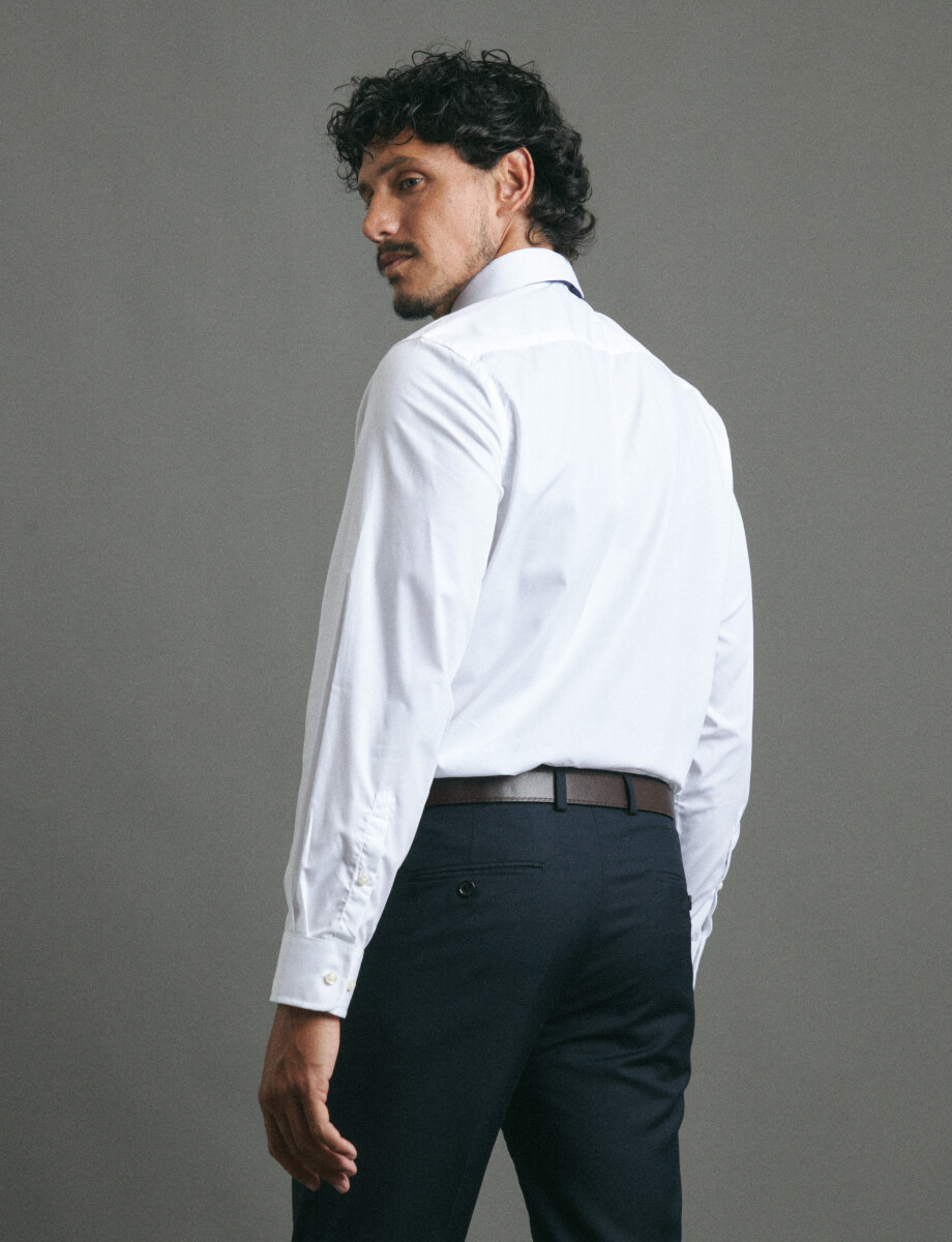 011980 CAMISA HARRINGTON 1937 Blanco