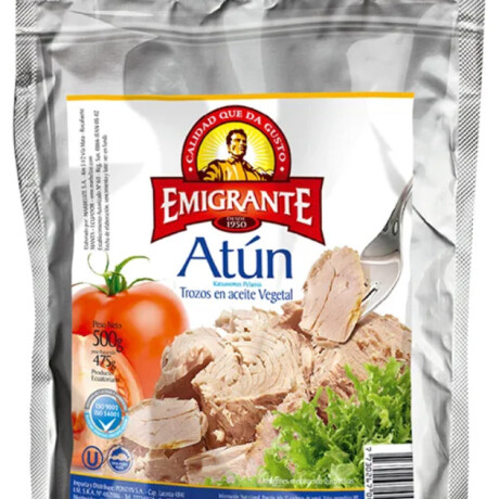 ATUN TROZOS EN ACEITE D/P 500G EMIGRANTE ATUN TROZOS EN ACEITE D/P 500G EMIGRANTE