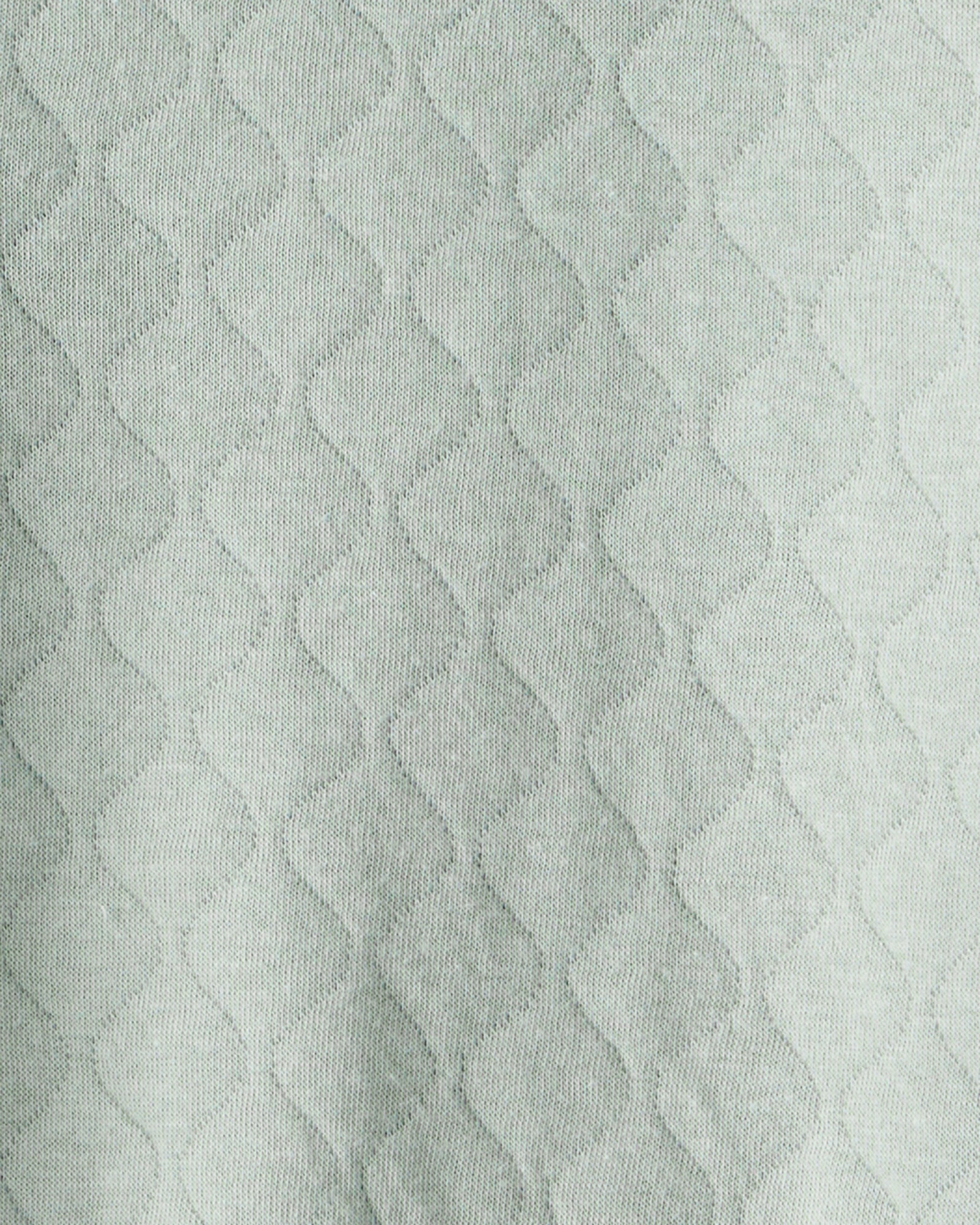 Set dos piezas de algodón, calza acanalada y buzo, verde, diseño mariposas. Talles 6-24M Sin color