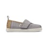 Tiny Slubby Woven Organic Cotton - Niños Grey