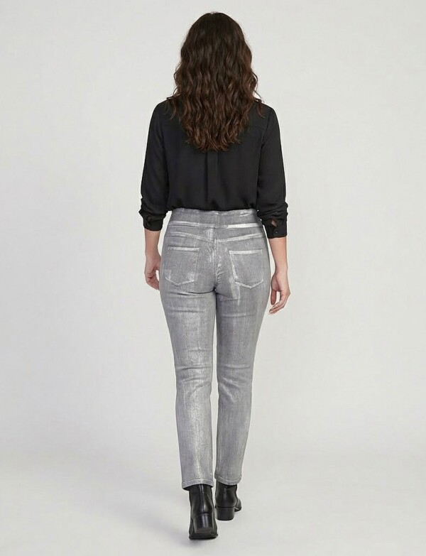 Jegging Metalizada GRIS