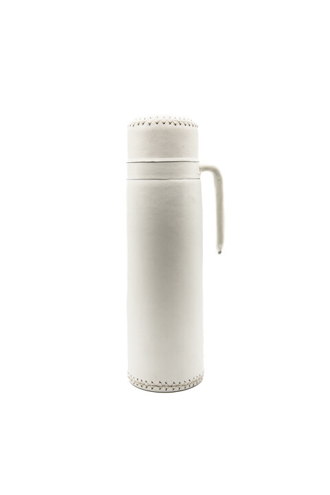MATE CHARRUA TERMO FORRADO BLANCO