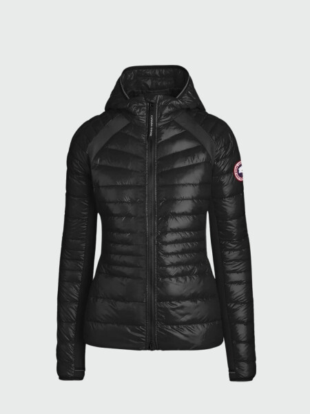 Canada Goose -Campera con capucha rellena de plumas, Hydbridge Lite Hoody Negro