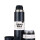 Kit Acero Bala Metalizado - 750mL + Mate Con Tapa Azul
