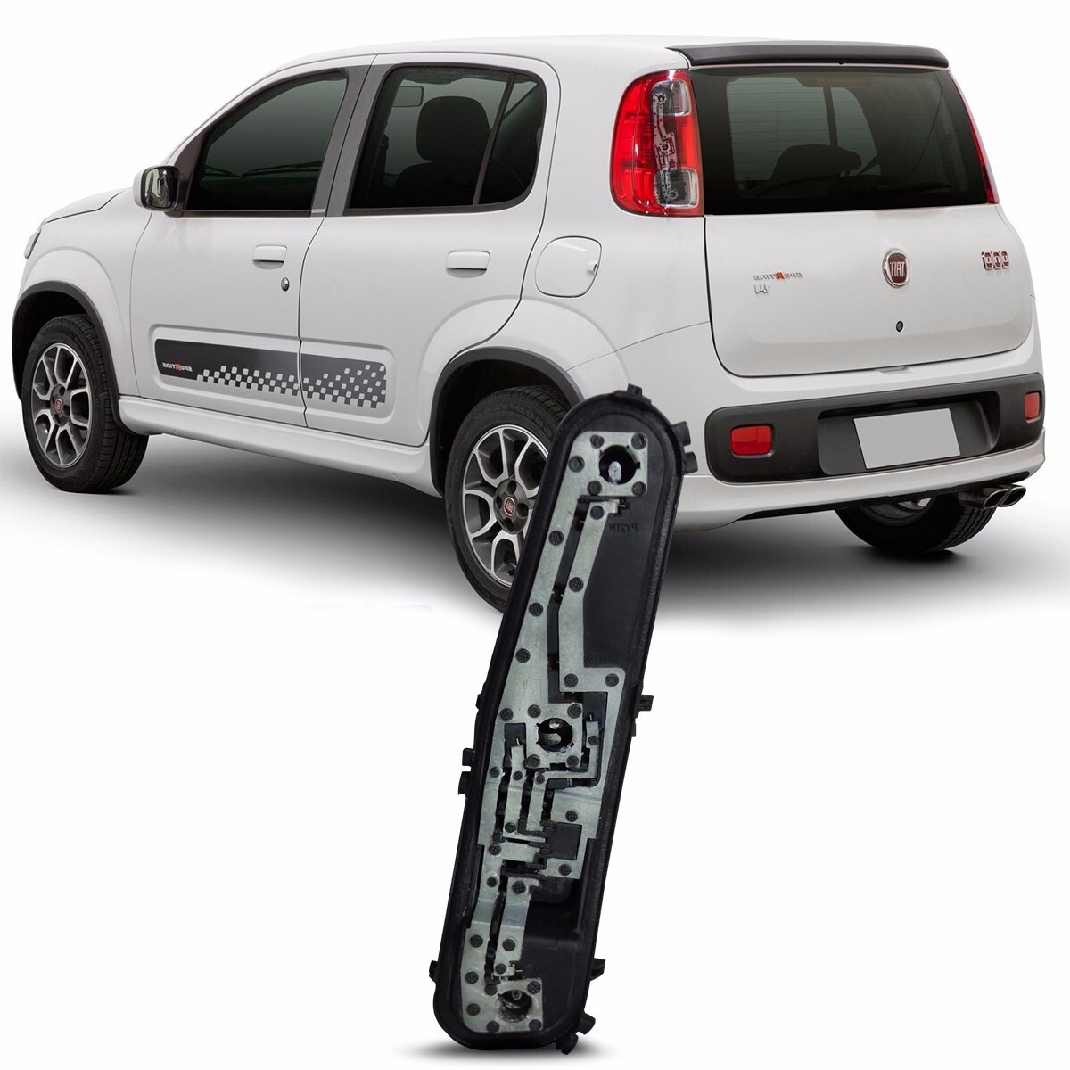 PORTA LAMPARA FIAT CIRCUITO IMPRESO FAROL TRAS IZQ NUEVO UNO WAY 10/ - 