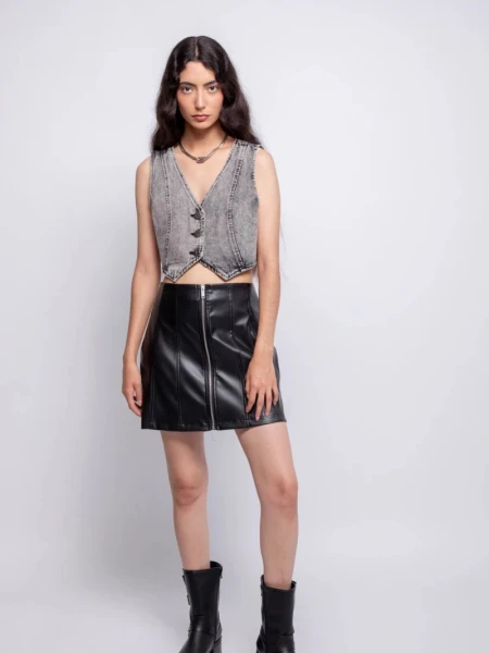 FALDA D.CSSIN JET NEGRO