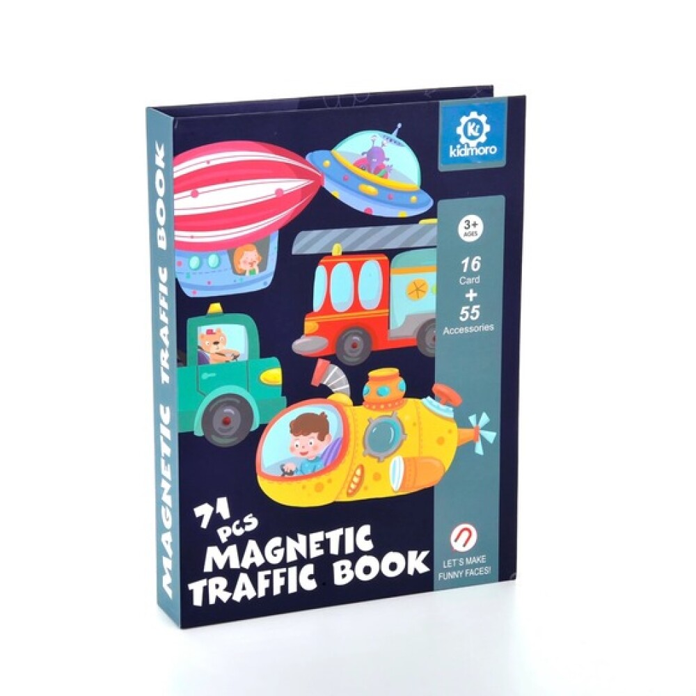 Libro MAGNETICO DIDACTICO vehiculos