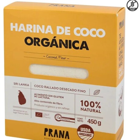 HARINA DE COCO ORGANICO PRANA 450G HARINA DE COCO ORGANICO PRANA 450G