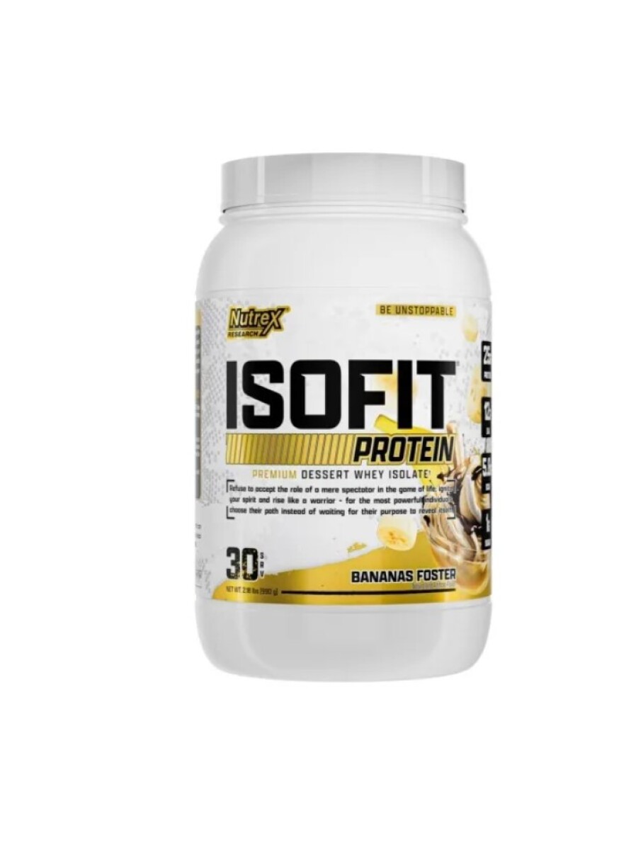 Isofit Isolate Protein 2,3 Lb Nutrex - Banana 