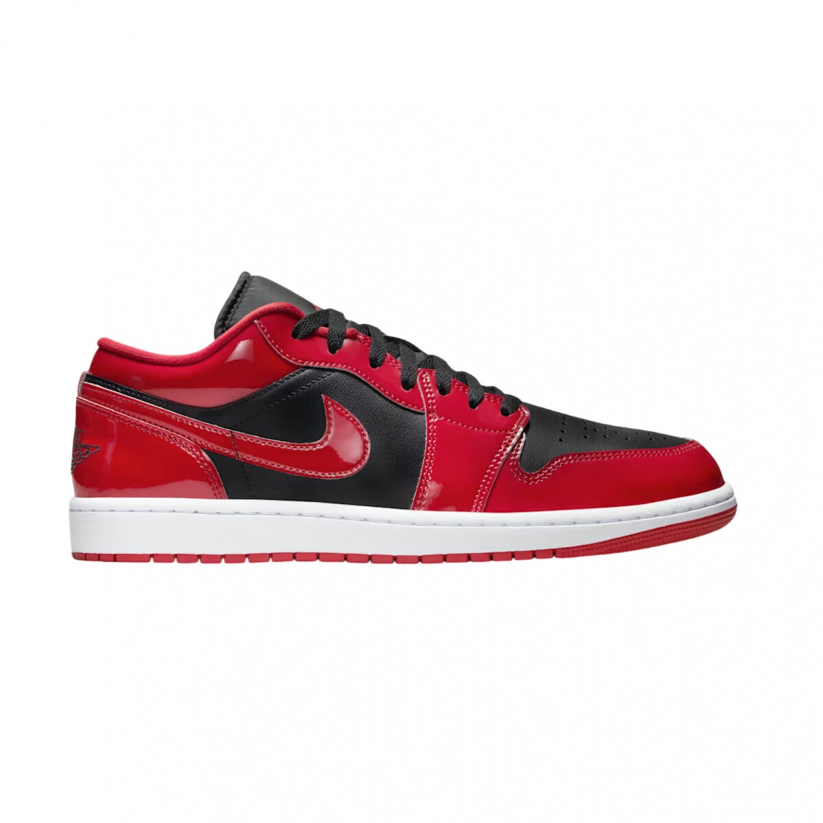 NIKE AIR JORDAN 1 LOW - White/Black/Red 