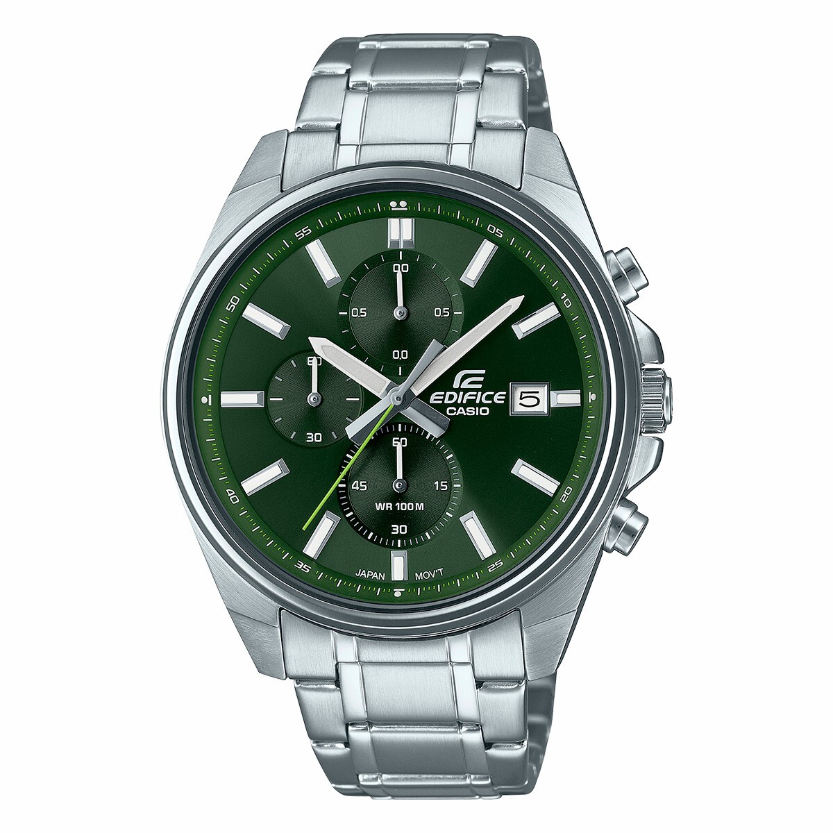 Reloj Casio Edifice Clasico Acero Inoxidable Plata 