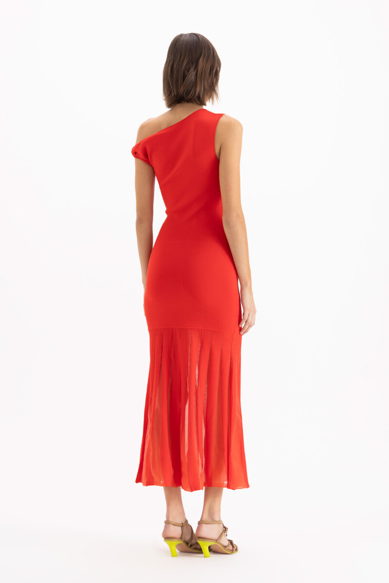 VESTIDO FIRE Rojo