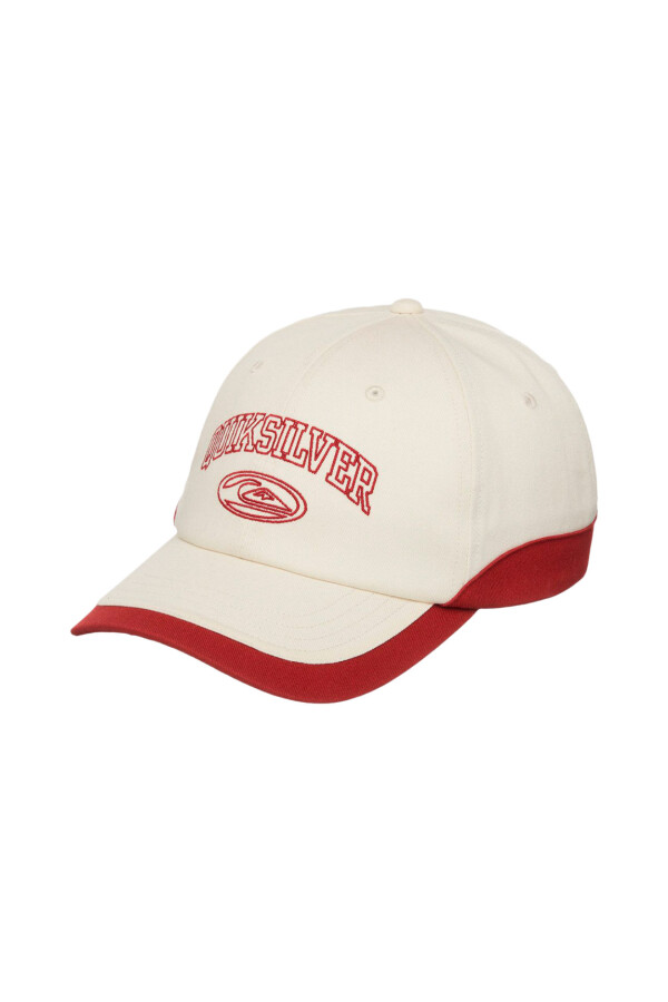 Quiksilver Gorro con Visera DECADES Unisex - Blanco Blanco