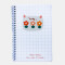 Libreta A5 Estampada Diseño Blanco 01