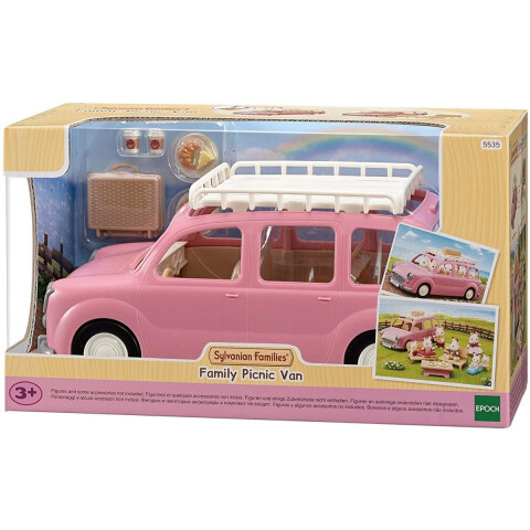 Juguete Furgoneta Van Picnic Familiar Sylvanian Families Juguete Furgoneta Van Picnic Familiar Sylvanian Families