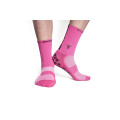 Medias Unisex Tiffosi Media Antideslizante Rosado