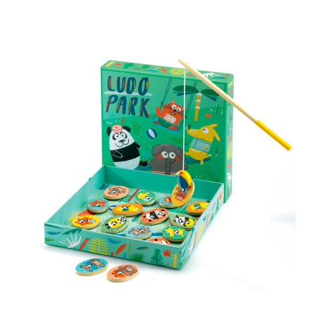 Ludo Djeco Park 4 Juegos Magnético