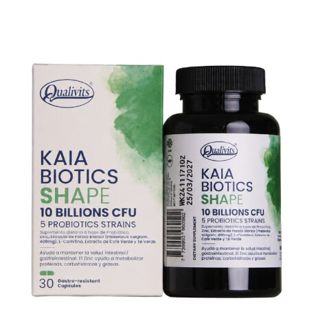 Kaia Biotics Shape 30 Cáps Qualivits Kaia Biotics Shape 30 Cáps Qualivits