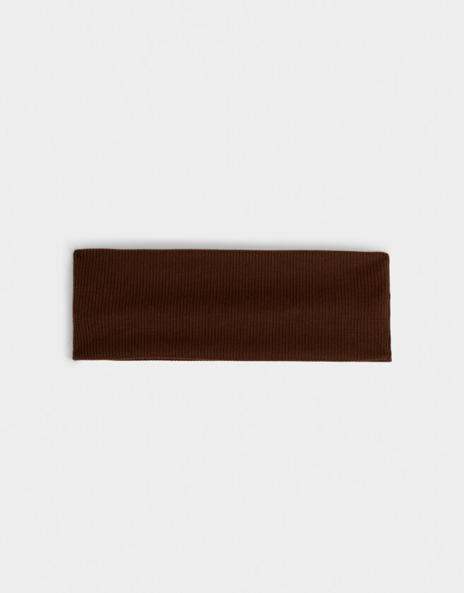 Vinchas Textiles Classic Vincha Textil Marrón - Marron Medio