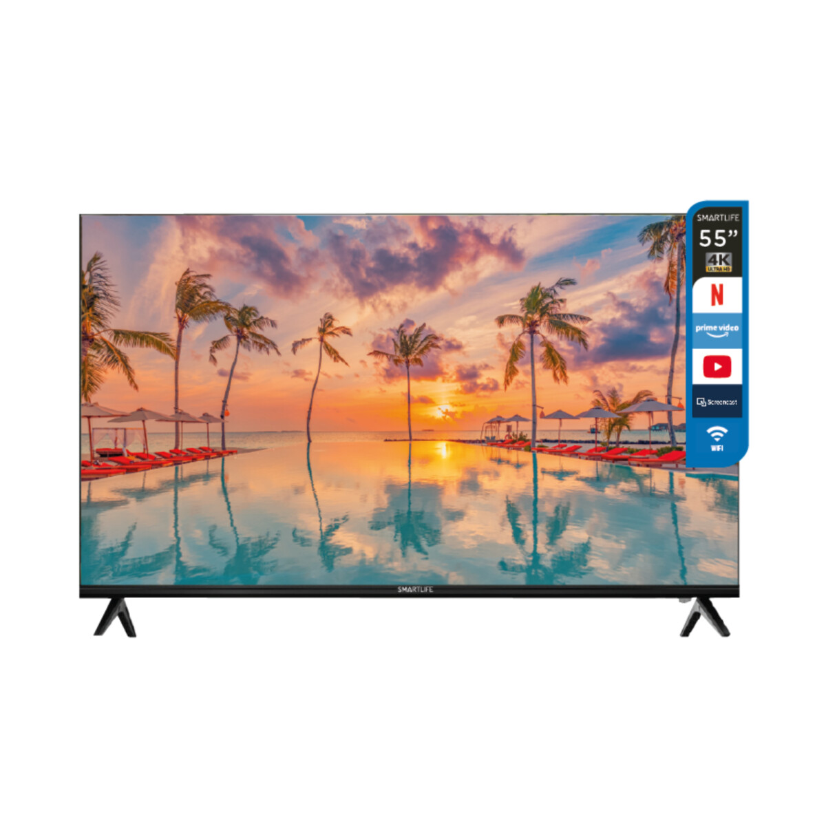 Smart TV 4K Smartlife 55 - SL-TV55UHDNX24 