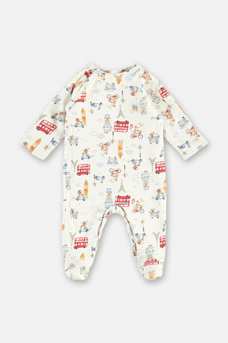 Enterito Cute manga larga Bebé Variante 3