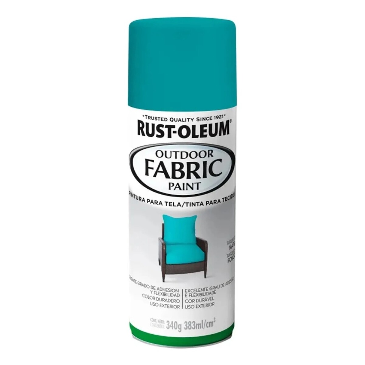 Pintura en Aerosol para Telas y Ropa Turquesa Rust-Oleum 