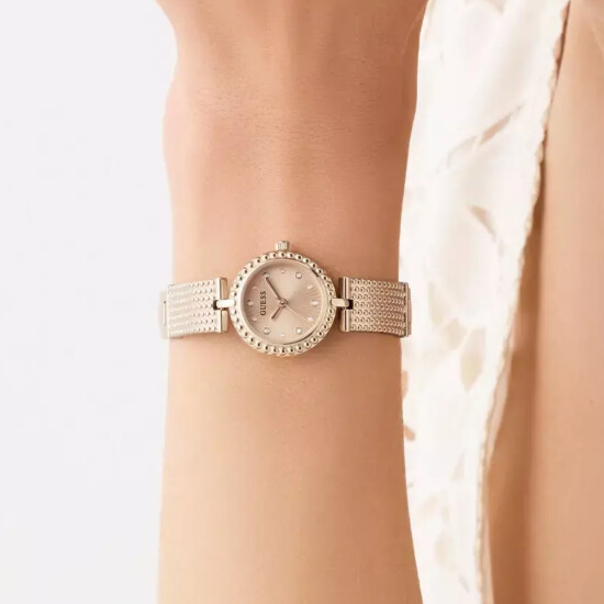 Reloj GUESS HOLLY Acero Oro Rosa Esfera 23mm 0