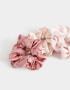 Skunzies Set por 3 Set De Scrunchies Tricolor - Combinacion Tricolor