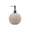DISPENSADOR CERAMICA BEIGE P/BAÑO 8.5X16CM Unica
