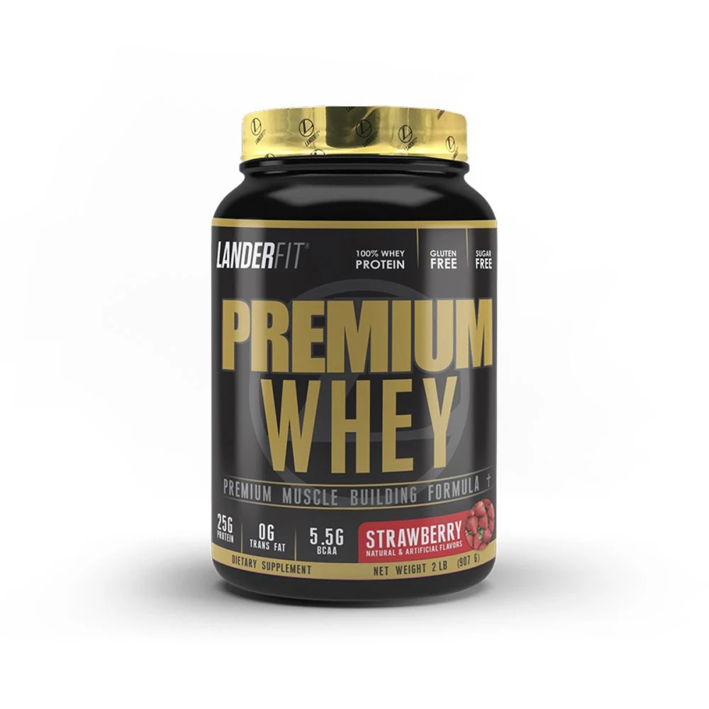 PREMIUM WHEY STRAWBERRY LANDERFIT FR. X