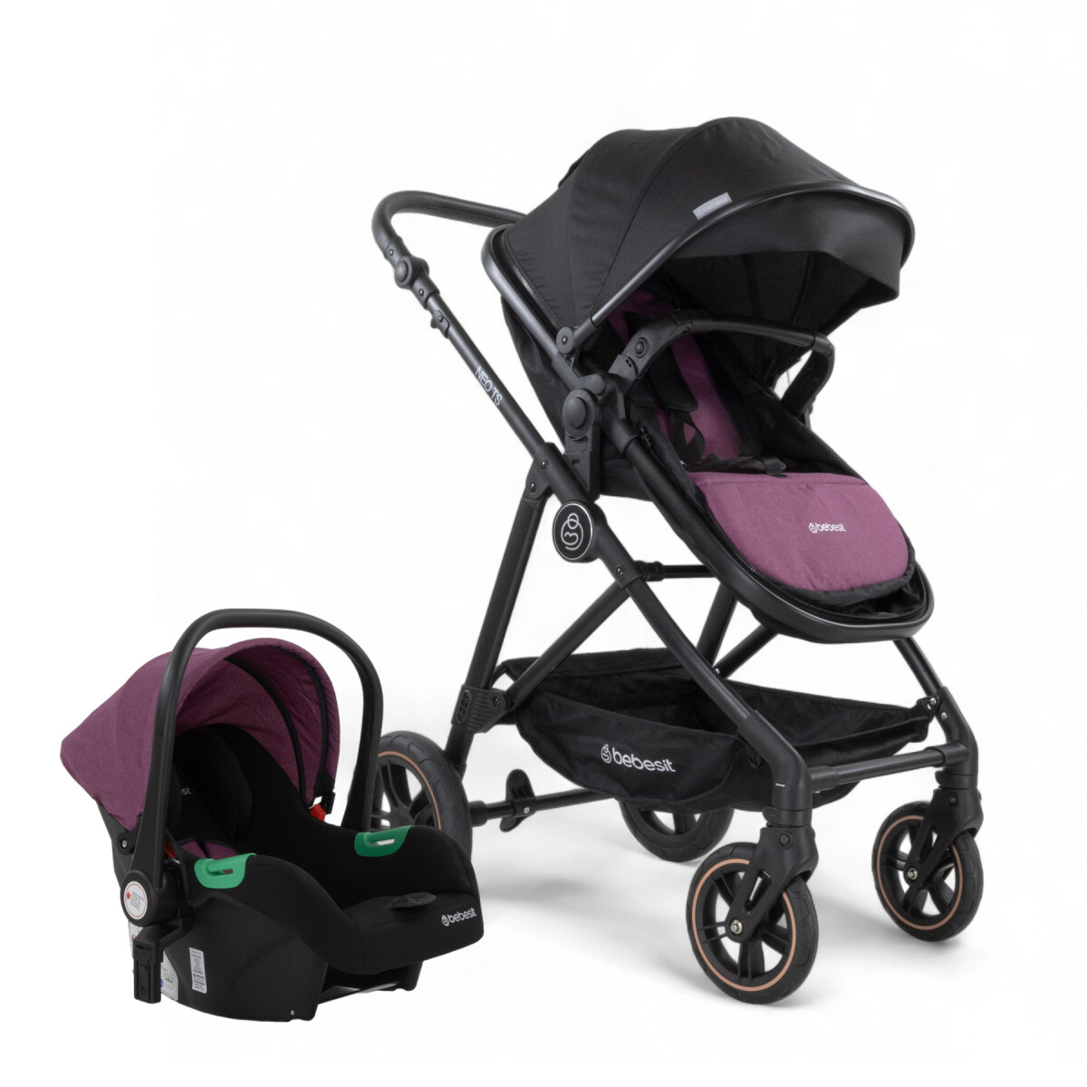 NEO Travel System i-size Morado 