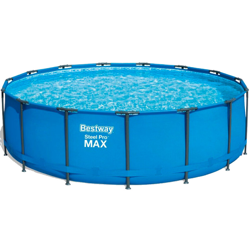 Piscina Bestway 14970 lts 56488 con Estructura Metalica Steel Pro Max Piscina Bestway 14970 lts 56488 con Estructura Metalica Steel Pro Max