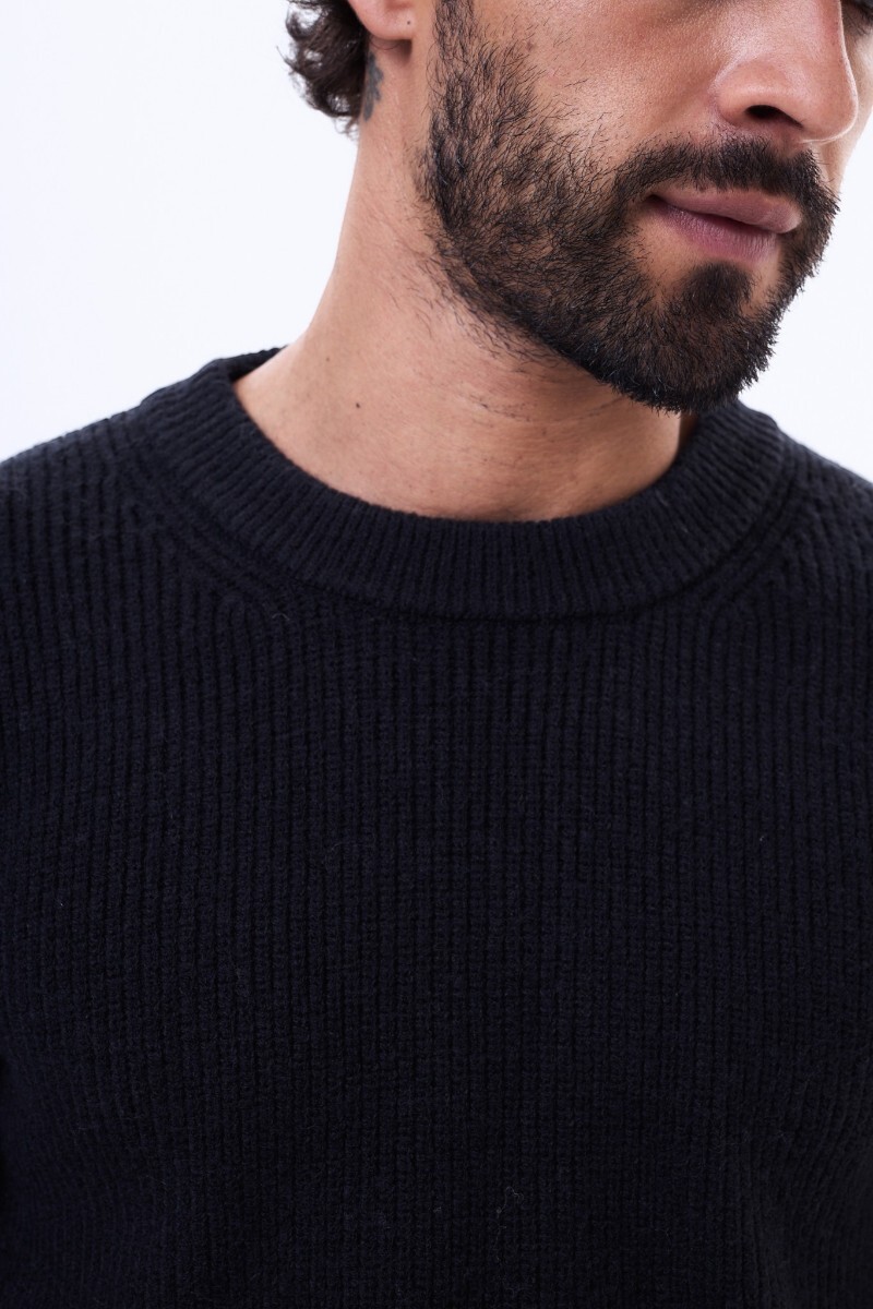 Buzo Tejido Babylon Negro