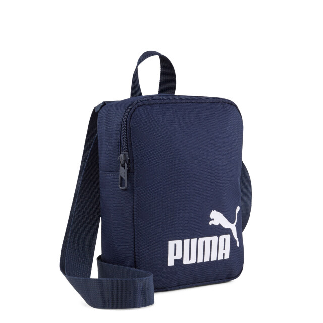 Cartera Puma Bandolera Phase Portable Azul Marino - Blanco