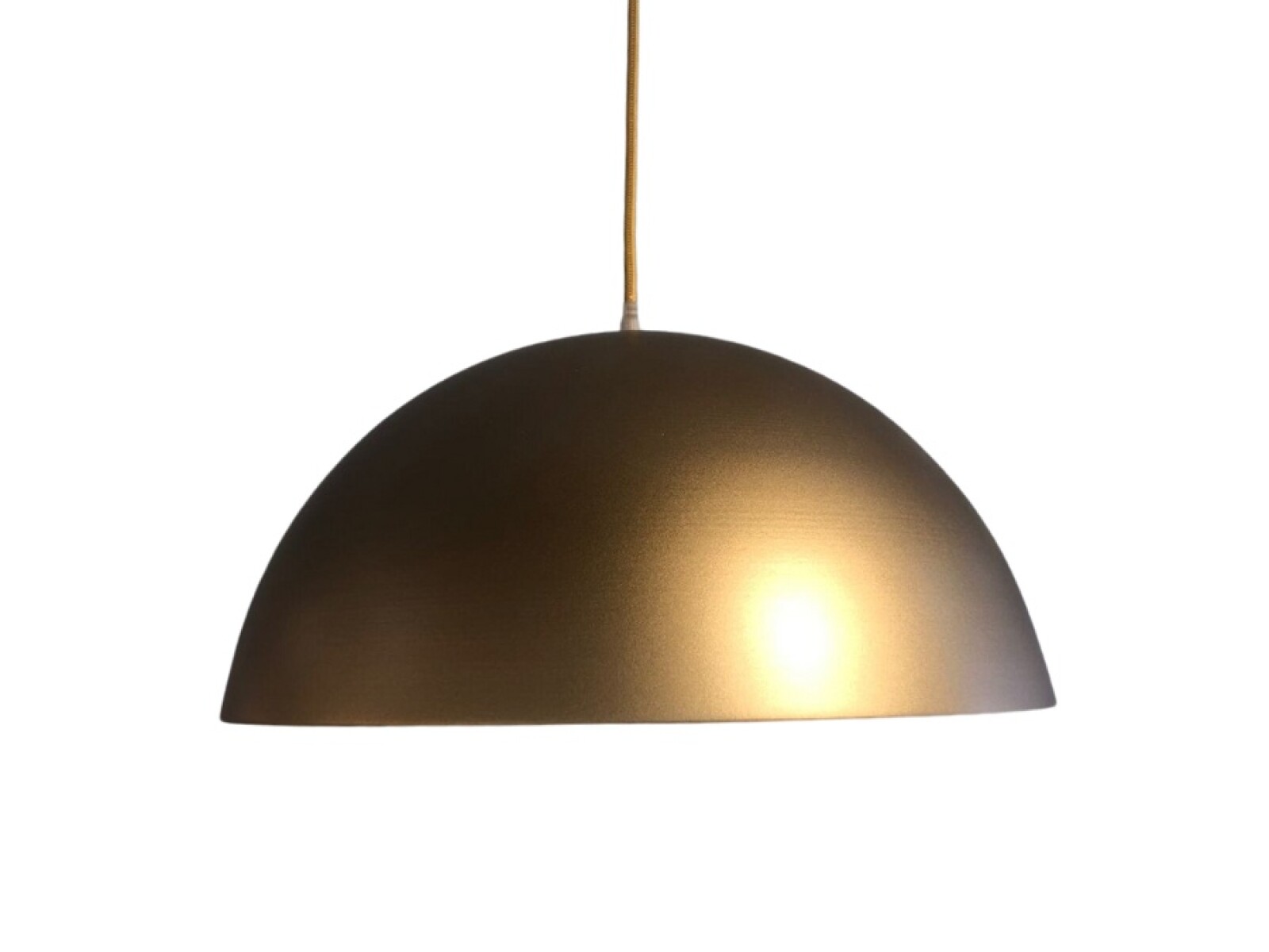 COLGANTE BELIZE E27 30CMS ORO METALICO 02 