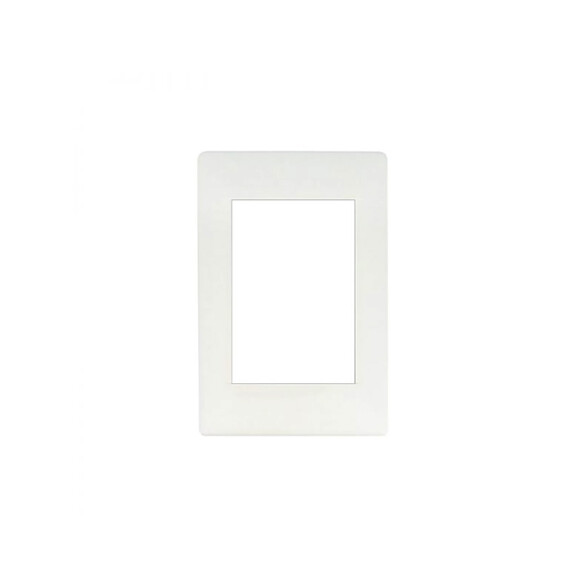 Plaqueta para 3 módulos blanco - Petra M46604RP3
