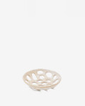Frutero pequeño de cerámica beige Zunel Frutero pequeño de cerámica beige Zunel