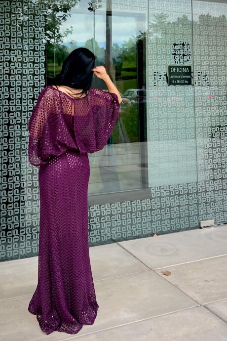 Vestido Vincenza Morado