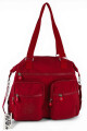 Bolso grande con bolsillos Rojo