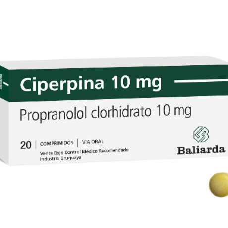 Ciperpina 10mg 20 Comprimidos Ciperpina 10mg 20 Comprimidos